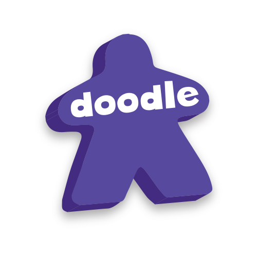 Doodlemeeple icon, collaborate and design board games