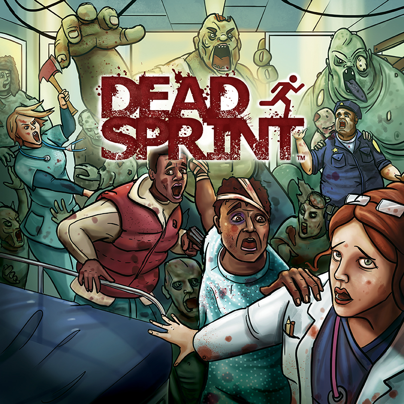dead sprint board game box cover