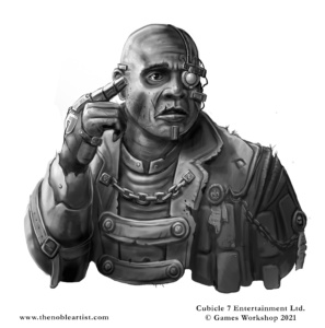 Warhammer 40k art by the noble artist. Wrath and Glory Warhammer RPG.