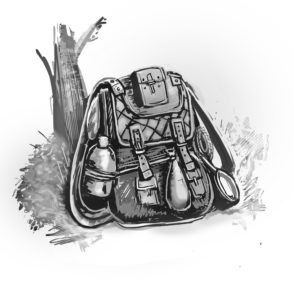 fantasy adventurer backpack