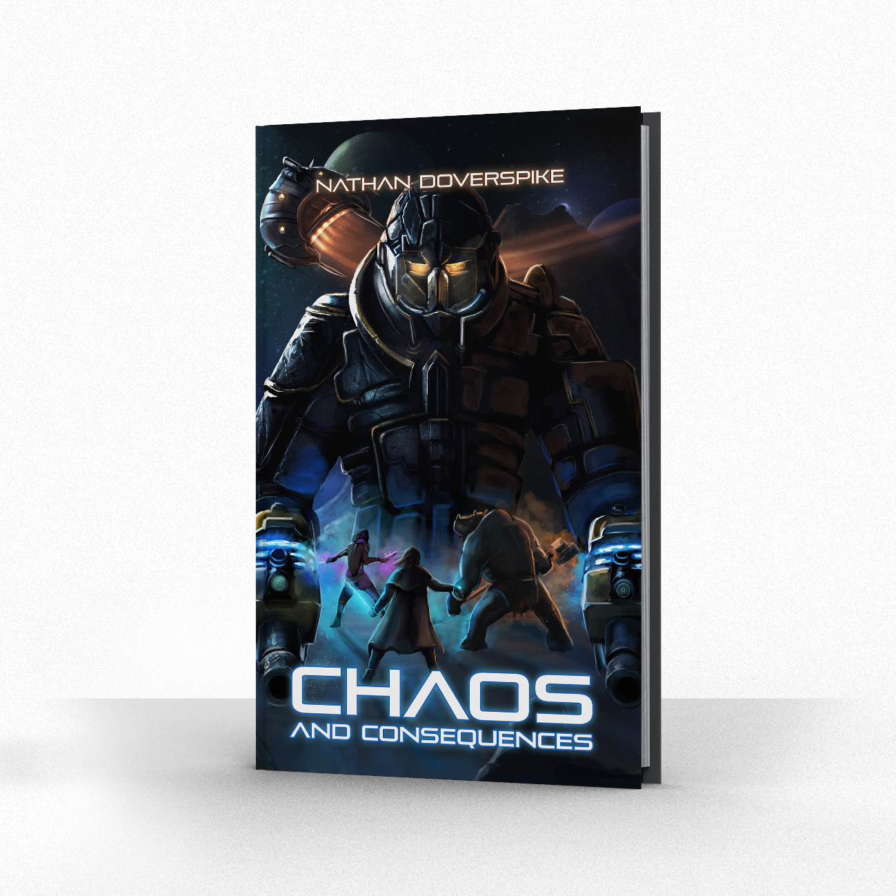 Chaos and Consequences a SFF book cover by The Noble Artist