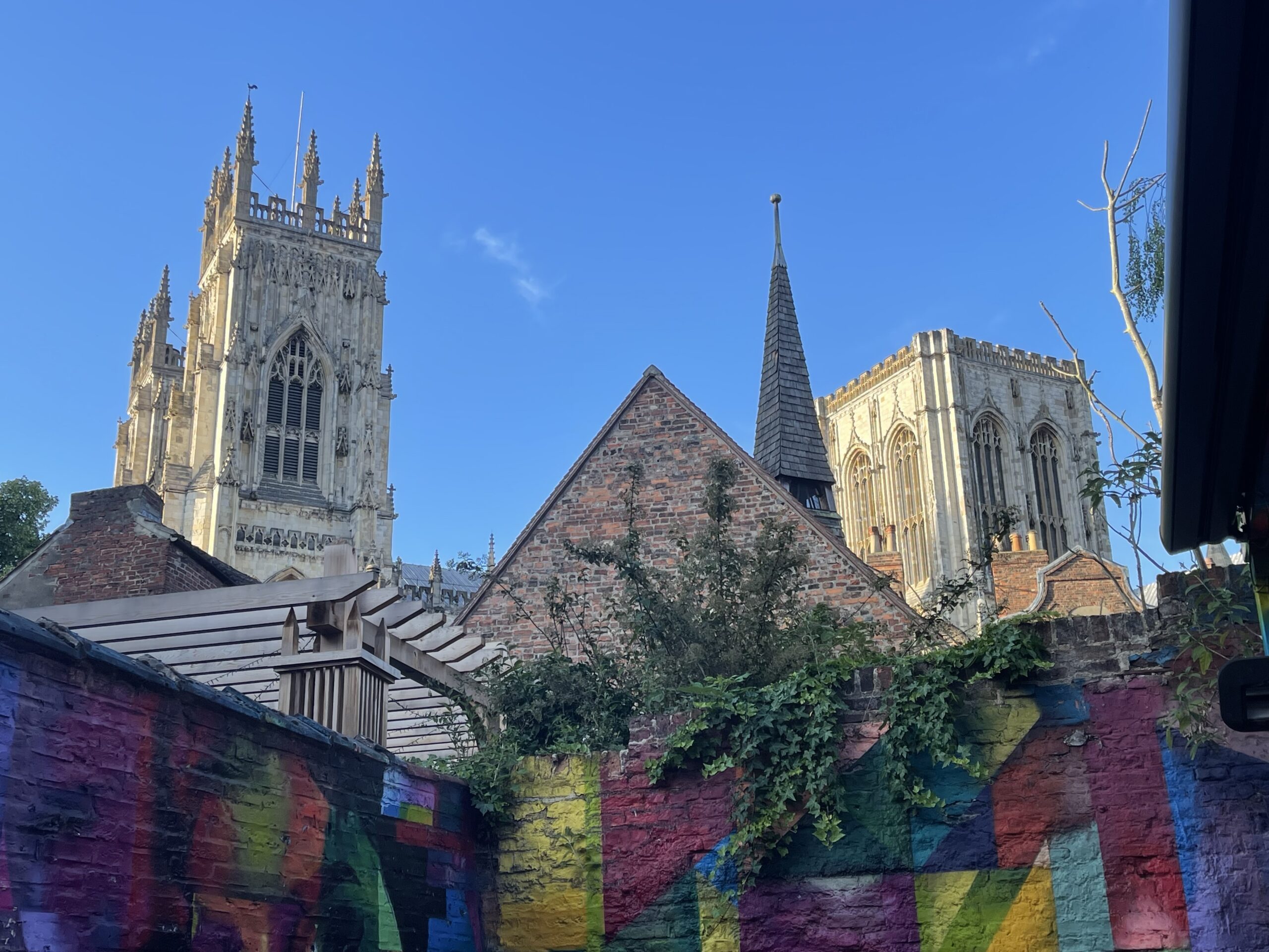 View from Evil Eye York of the Minster